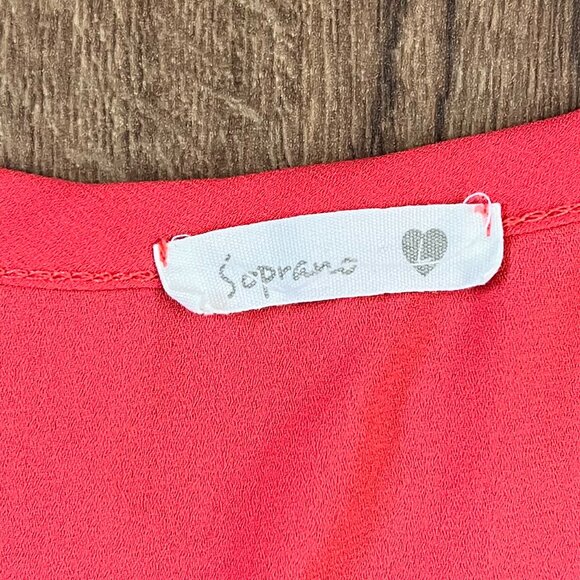 Bobeau Laser Cut Lace Top Soprano Pink Top Bundle Sz L - Picture 14 of 15